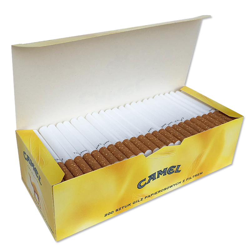 CAMEL King Size 200 Empty Filter Tubes Fine Quality