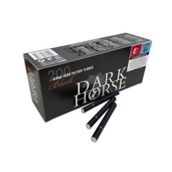 DARK HORSE 200 BLACK Edition Cigarette Filter Tubes