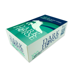 DARK HORSE Green Point Click Ball Capsule King Size 100 Empty Cigarette Filter Tubes