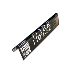 DARK HORSE SLIM Black Rolling Papers Full Box 25 Booklets