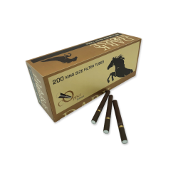 DARK HORSE 200 Copper Edition Cigarette Filter Tubes