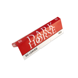 DARK HORSE FINE/RED Rolling Papers Full Box 50 Packs