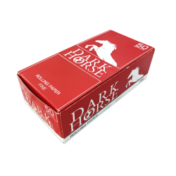DARK HORSE FINE/RED Rolling Papers Full Box 50 Packs