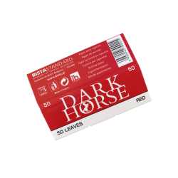 DARK HORSE FINE/RED Rolling Papers Full Box 50 Packs