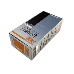 DARK HORSE Silver Rolling Papers Full Box 50 Packs