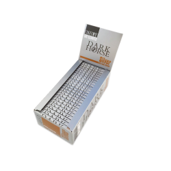 DARK HORSE Silver Rolling Papers Full Box 50 Packs
