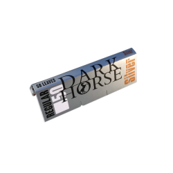 DARK HORSE Silver Rolling Papers Full Box 50 Packs