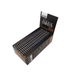 DARK HORSE Black Rolling Papers Full Box 50 Packs