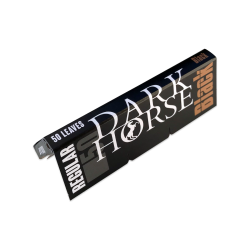 DARK HORSE Black Rolling Papers Full Box 50 Packs