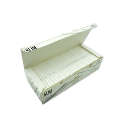 KORONA Slim White Long Filter (24mm) 240 Cigarette Filter Tubes