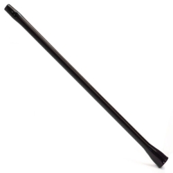CIGARETTE HOLDER, GLASS MOUTHPIECE 1 straight black glass pipe