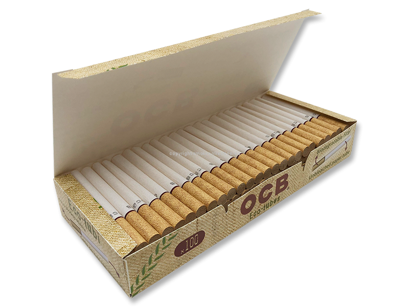 OCB eco-tubes - tubes à cigarettes non blanchis 