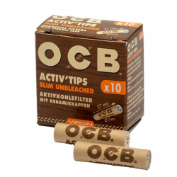 OCB Filters Ø7mm Virgin Activ`Tips a`10