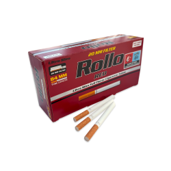 Rollo RED Ultra Slim 6.5mm/200 Filter Tubes 20mm filter long
