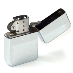 Oil Lighter - Silver / Chrome