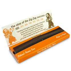 ZIG-ZAG Liquorice Rolling Papers 50x50 69mm