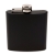 Crafter's Tanker Stainless Steel Hip Flask Black (177ml/6oz.)